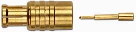Pomona Electronics MCX Plug Straight Semi-Rigid, RG402 # 73014