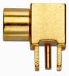 Pomona Electronics MMCX Jack Right Angle PCB Receptacle, Bulk # 73028#