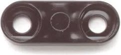 Pomona Electronics Double Binding Post Mounting Base 10/Package (Black) # 3862-0