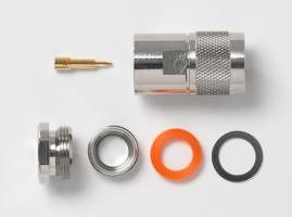 Pomona Electronics N Straight Plug, 50 Ohm, Clamp/Solder Type, RG8, 9,144,165,213,214,216,225
