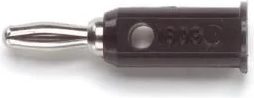 Pomona Electronics Pin Tip Jack/Banana Plug 10/Pack (Black) # 1809-0