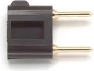 Pomona Electronics Pin Tip Plug, Shorted Bulk (Black) # 3452-0