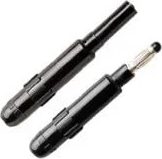 Pomona Electronics Retractable Banana Plug, DIY, Black # 122505A