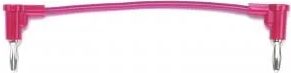 Pomona Electronics Banana Plug Patch Cord (Red) # 2864-24-2
