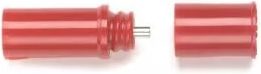 Pomona Electronics Sheathed Banana 18, 20, 22AWG (Black) # 4933-0