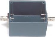 Pomona Electronics Shielded Box, Size D with Two BNC (F)