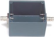 Pomona Electronics Shielded Box, Size D with Two BNC (F) # 3602