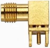 Pomona Electronics SMA Jack Right Angle PCB Receptacle