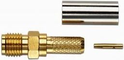 Pomona Electronics SMA Jack Straight Crimp, RG142,400 # 72953