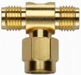 Pomona Electronics SMA T Type, Jack (F) / Plug (M) / Jack (F)