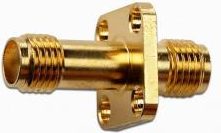 Pomona Electronics SMA Jack (F) to Jack (F), Panel # 72973