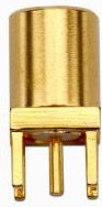Pomona Electronics SMB Jack Straight PCB Receptacle # 72995