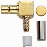 Pomona Electronics SMB Plug Right Angle Crimp, RG174,188,316