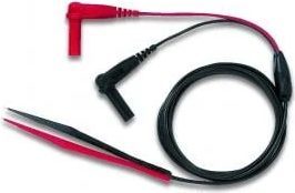 Pomona Electronics SMD Test Tweezers with DMM Plugs, 4 ft, 48 Inches