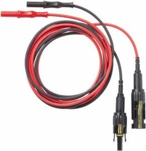 Pomona Electronics MC4 to 4 mm Test Lead Set, Black/Red