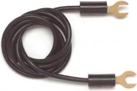 Pomona Electronics Microvolt Spade Lugs (Black) # 1693-36-0