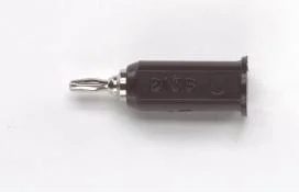 Pomona Electronics Banana Jack/Mini Plug 10/Pack (Black) # 2138-0