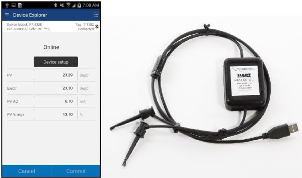 ProComSol Android HART Communicator Bundle, USB # COM-DROID-USB