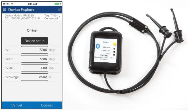 ProComSol iOS HART Communicator Bundle, Bluetooth LE # COM-IOS-BLE