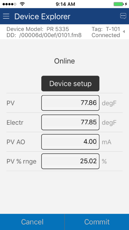 ProComSol HART Communicator App for iOS # DevCom iOS