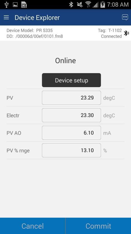 ProComSol HART Communicator App for Android # DevComDroid