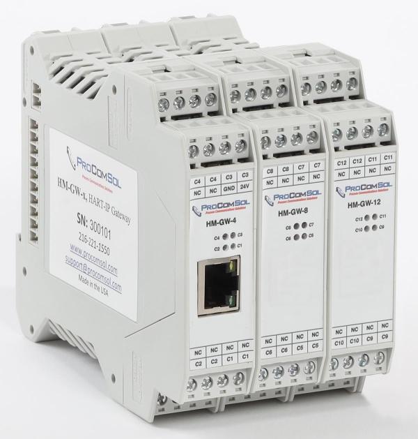 ProComSol HART-IP Gateway, 12 Channels # HM-GW-12