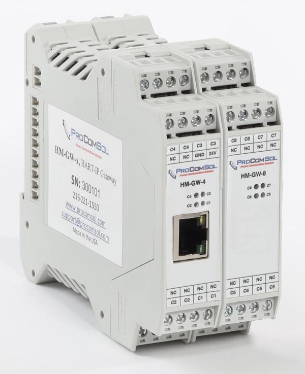 ProComSol HART-IP Gateway, 8 Channels # HM-GW-8