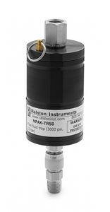 Ralston NPAK Fluid Trap (3000 PSI, 210 Bar), (1) 1/4" MNPT Top Conn., (1) 1/4" MNPT Adapter Bottom Con, S.S. # NPAK-TRS0-2MS0-2MSA