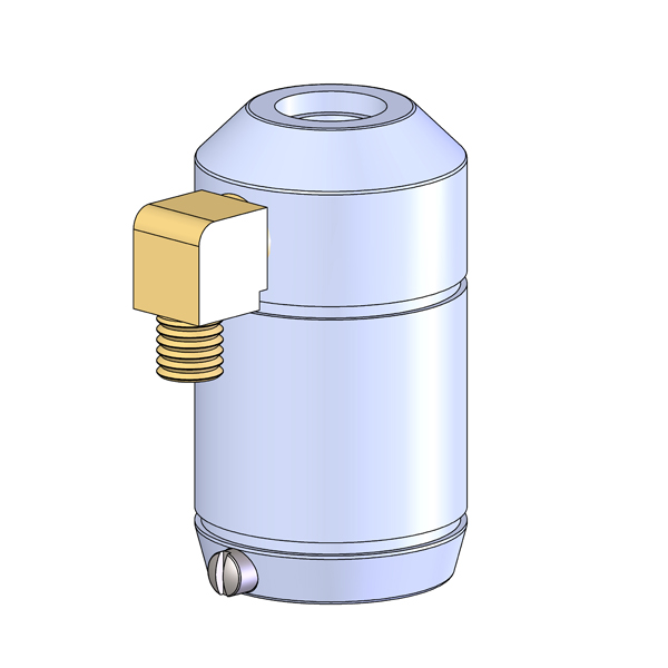 Ralston APG0 Pumping Cylinder (Aluminum) with (1) Ell Installed # QTAP-0005
