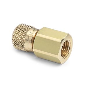 Ralston 1/8" Female NPT x Female Quick-Test, No Check-Valve, Brass # QTHA-1FBA
