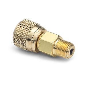Ralston 1/8" Male NPT x Female Quick-Test, No Check-Valve, Brass # QTHA-1MBA