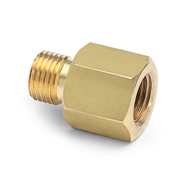 Ralston G 1/4" Female BSPP (ISO 228/1) x Male Quick-Test, No Check-Valve, Brass # QTHA-2FB0-RG