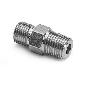 Ralston 1/4" Male NPT x Male Quick-Test, with Check-Valve, S.S. # QTHA-2MS1