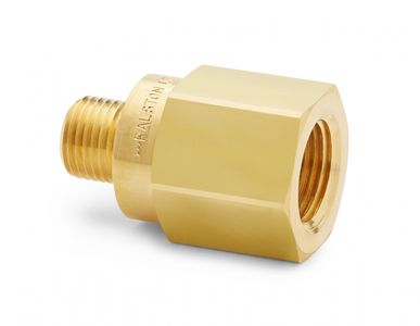 Ralston 3/8" Female NPT x Male Quick-Test, No Check-Valve, Brass # QTHA-3FB0