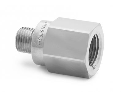 Ralston 3/8" Female NPT x Male Quick-Test, No Check-Valve, S.S. # QTHA-3FS0