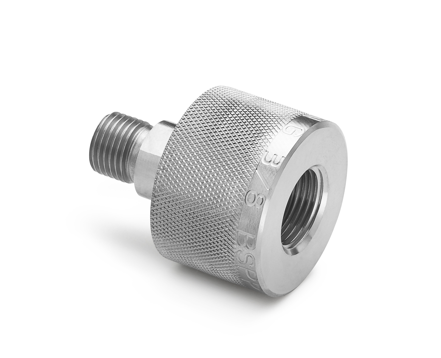 Ralston 3/8" Female BSPP Quick-Disconnect x Male Quick-Test, S.S. # QTHA-3FS0-RG-QD