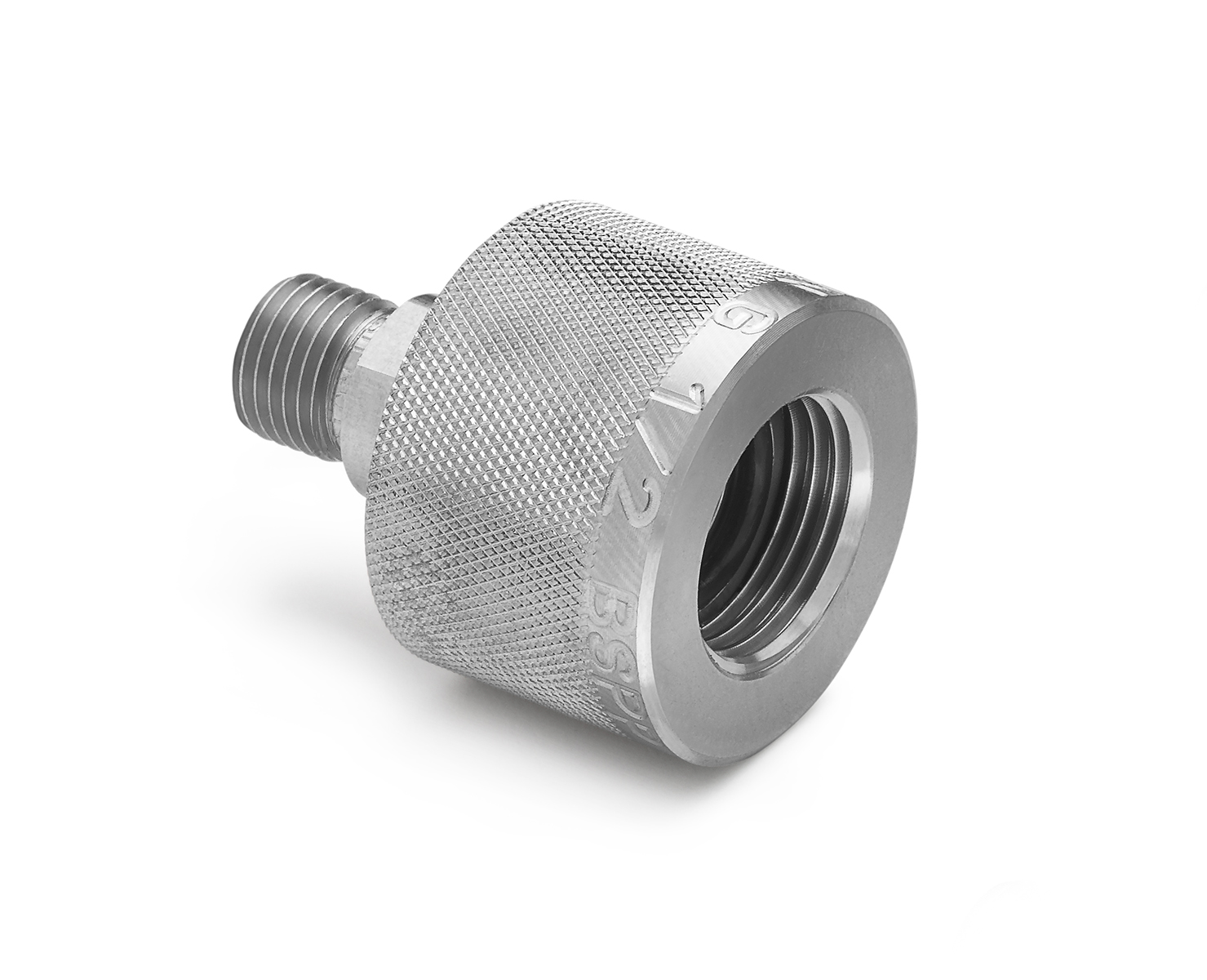 Ralston G 1/2 Female BSPP Quick-Disconnect x Male Quick-Test, S.S. # QTHA-4FS0-RG-QD