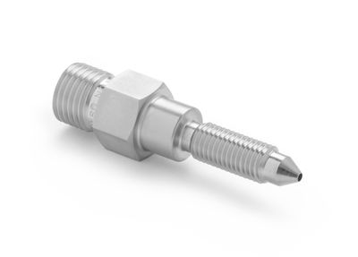 Ralston 5/16"-24 UNF (Short Threads) x Male Quick-Test, No Check-Valve, S.S. # QTHA-FRS0-SN