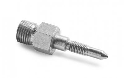 Ralston 1/4"-28 UNF x Male Quick-Test, No Check-Valve, S.S. # QTHA-HNS0