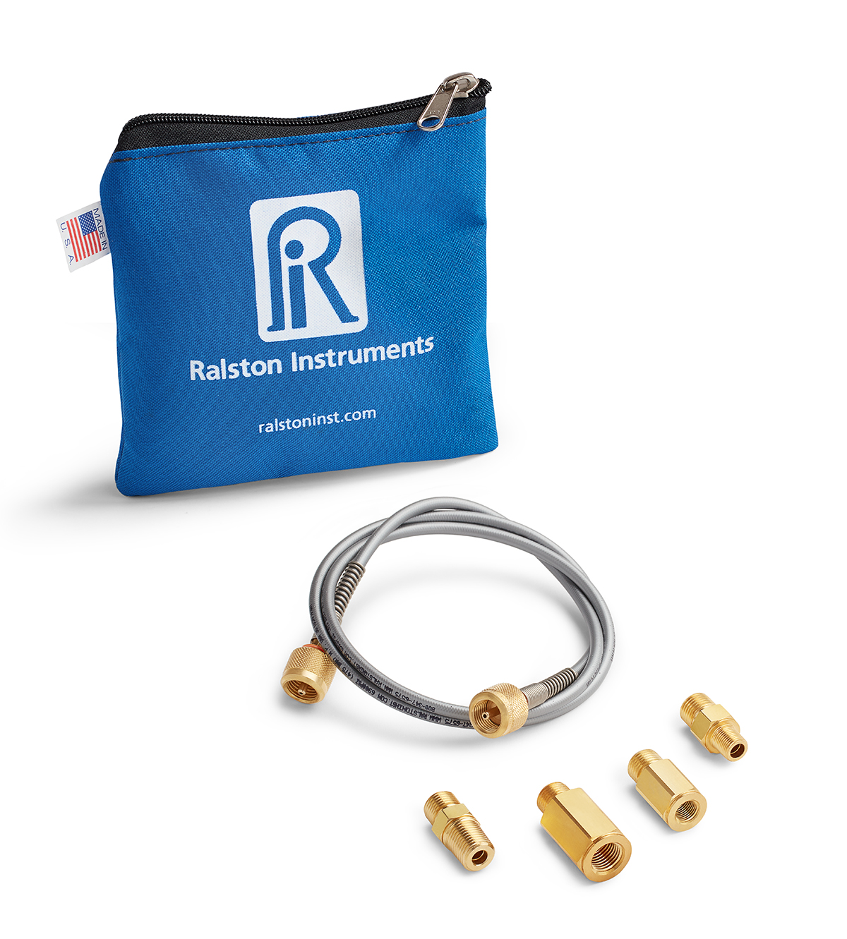 Ralston Quick-Test BSPT Gauge on Hose Kit # QTHA-KIT27
