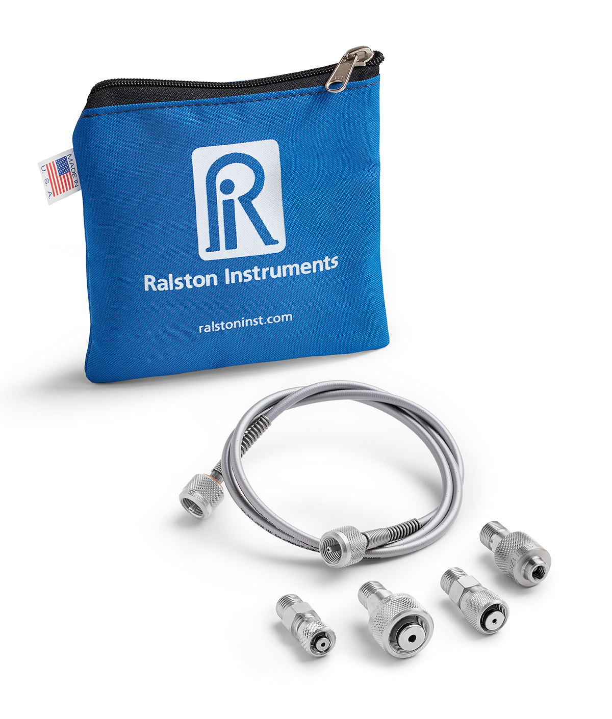 Ralston Quick-Test Fractional Tube Fitting Kit, Stainless Steel # QTHA-KIT31-SS