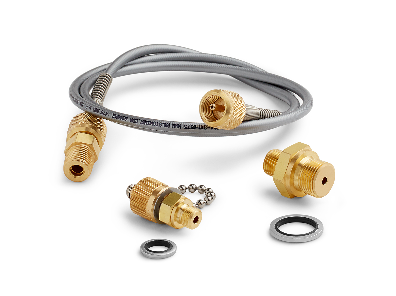 Ralston BSPP to Quick-Test Hand Pump Conversion Kit # QTHA-KIT33
