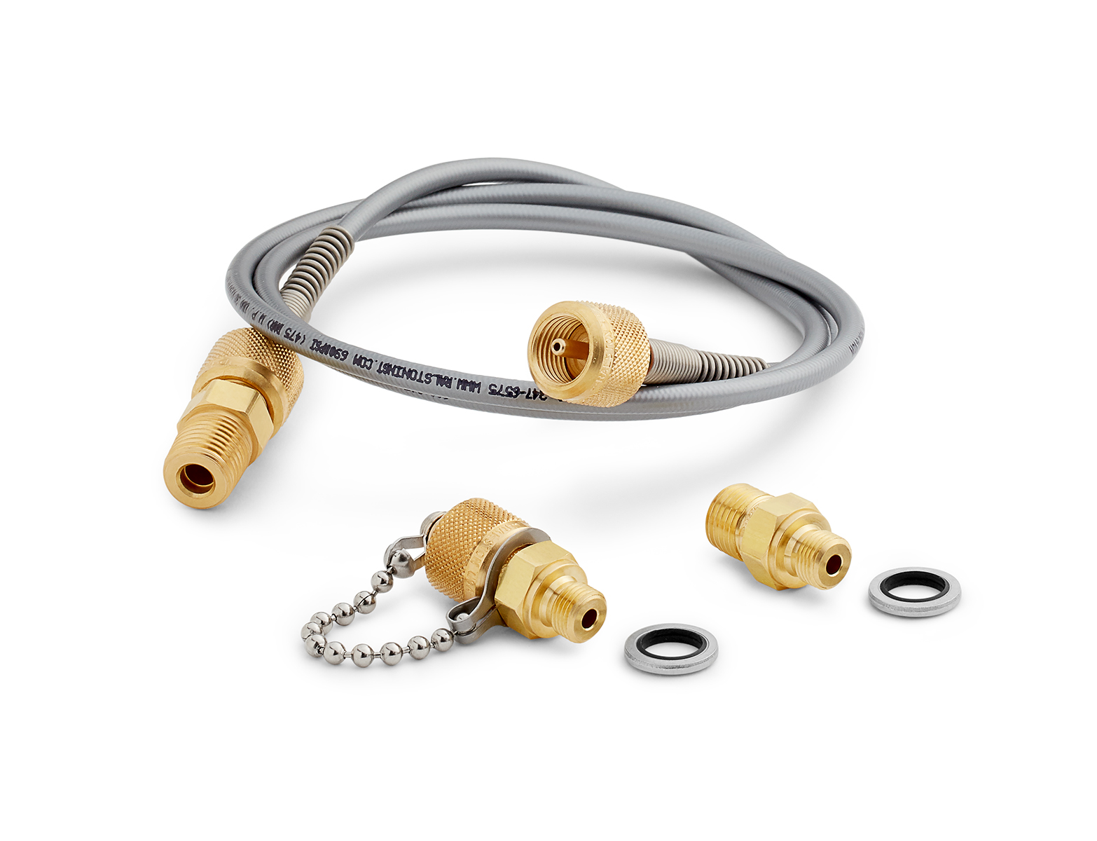 Ralston BSPP to Quick-Test Low Pressure Hand Pump Conversion Kit # QTHA-KIT34