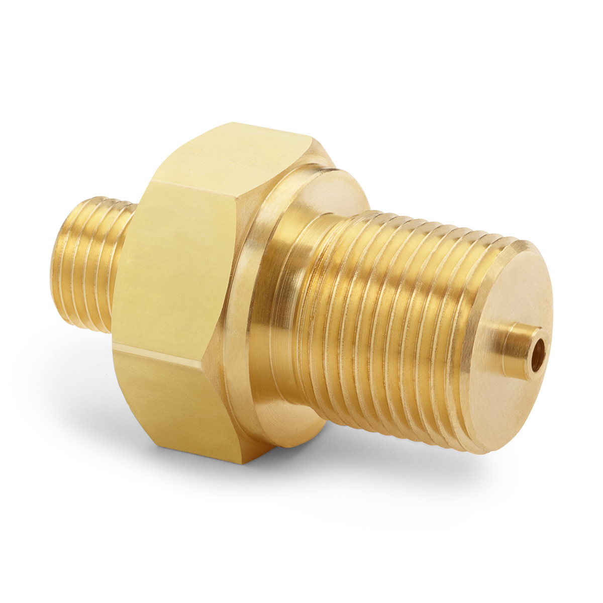 Ralston Male M20 x 1.5mm x Male Quick-Test Adapter, Brass # QTHA-MMB0-2015