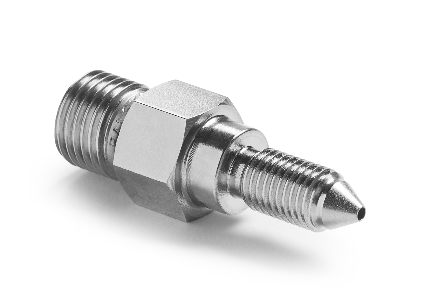 Ralston M8 x 1.0 Gauge Valve Bleed Port x Male Quick-Test Adapter, S.S. # QTHA-RGS0