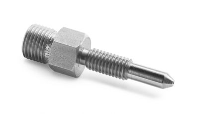 Ralston M6 x 1mm Transmitter x Male Quick-Test Adapter, S.S. # QTHA-SES0