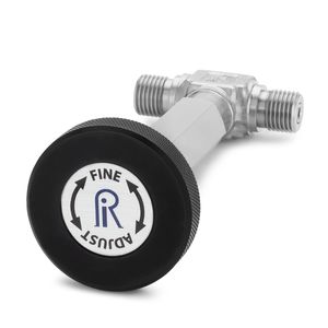Ralston in-Line Fine Adjust - Male Quick-Test x Male Quick-Test, S.S. # QTHA-TEVR-SS