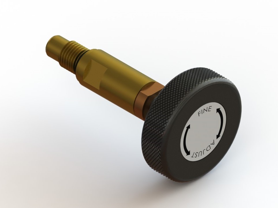 Ralston QTHP Hydraulic Pump Fine Adjust Assembly, Brass # QTHP-0155-BR
