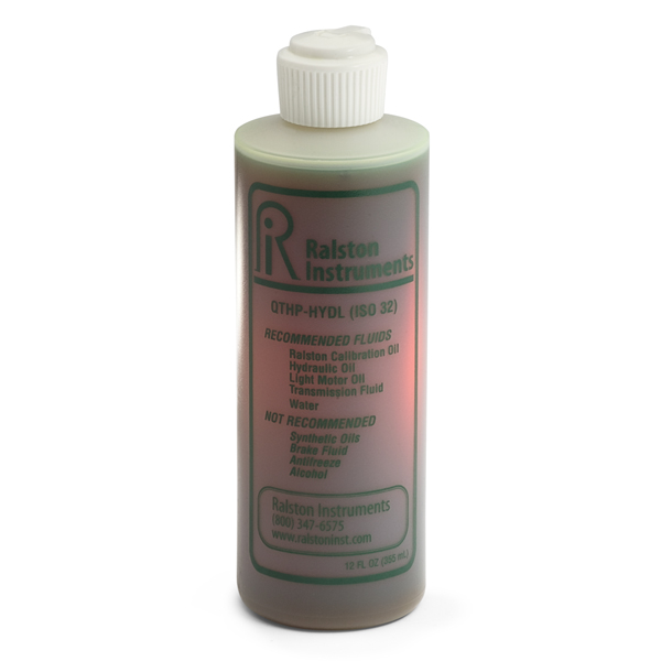 Ralston Bottle of ISO-32 Hydraulic Calibration Oil, 12 Fl Oz (355 Ml) # QTHP-HYDL