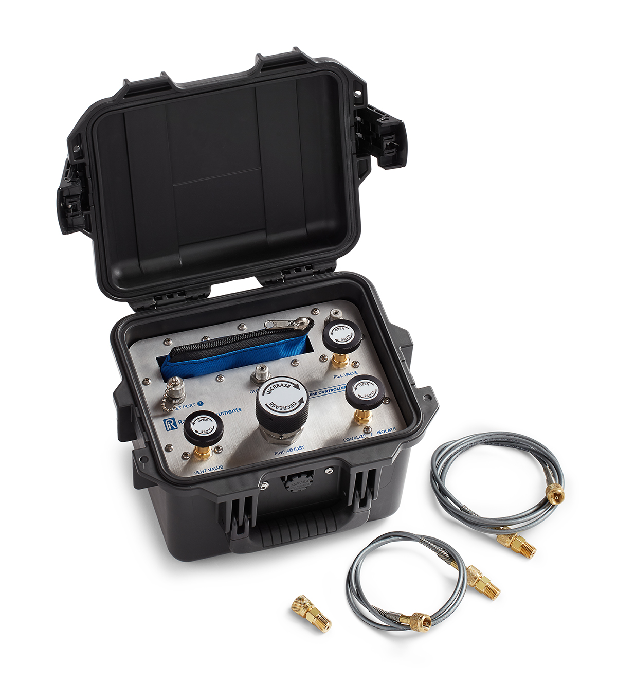 Ralston ControlPak Pressure Controller, 1/8MNPT, 1/4MNPT, 1/4FNPT Gauge Conn., 6ft and 3ft Hoses # QTVC-EN-KIT1-6-3